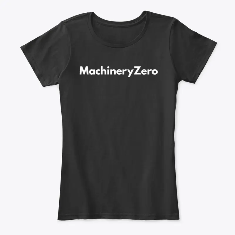 MachineryZero Logo Letters White